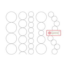 Линейка для стежки №16, 3 мм (aрт. Y16)