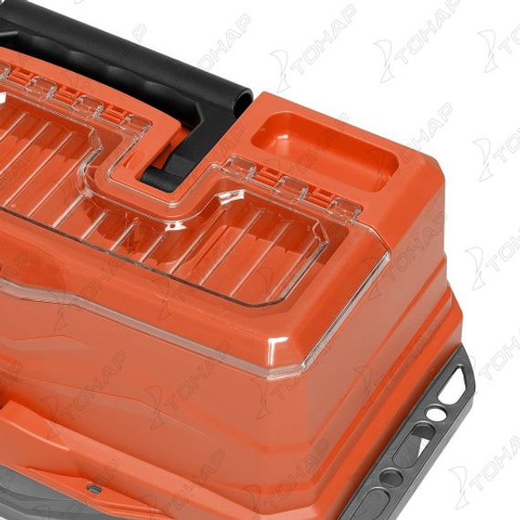 Ящик для снастей NISUS Tackle Box трехполочный оранжевый (N-TB-3-O)