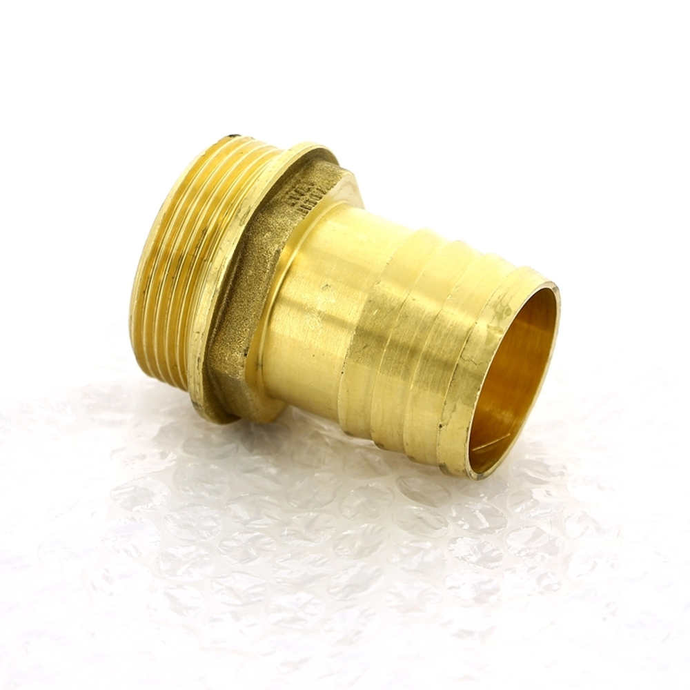 Штуцер ВР 3/4"х25мм латунь (ROMA)