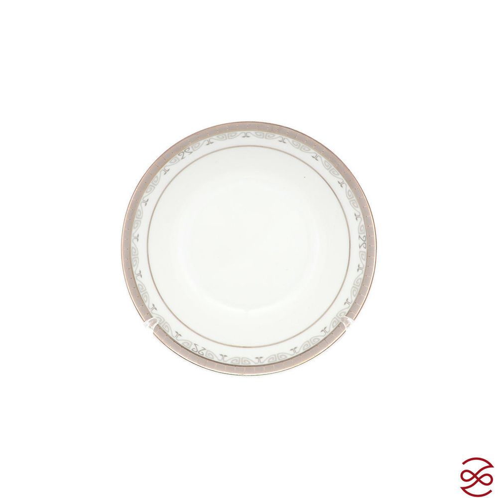 Набор салатников Thun Опал Платиновая лента 13см (6 шт)