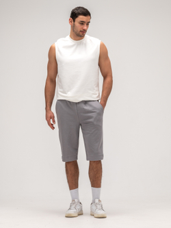 Шорты мужские трикотажные. Грей