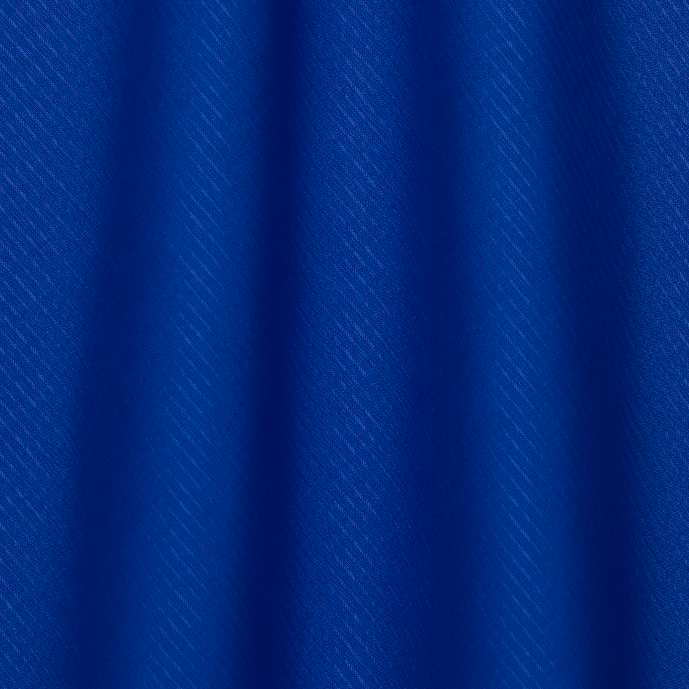 Хлопковый жаккард в рельефную полоску синего цвета (186 г/м2)