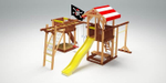 Деревянная детская площадка Савушка "4 сезона" - 8