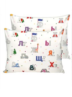 Комплект наволочек 2шт Сказка "Азбука" 50х70 см