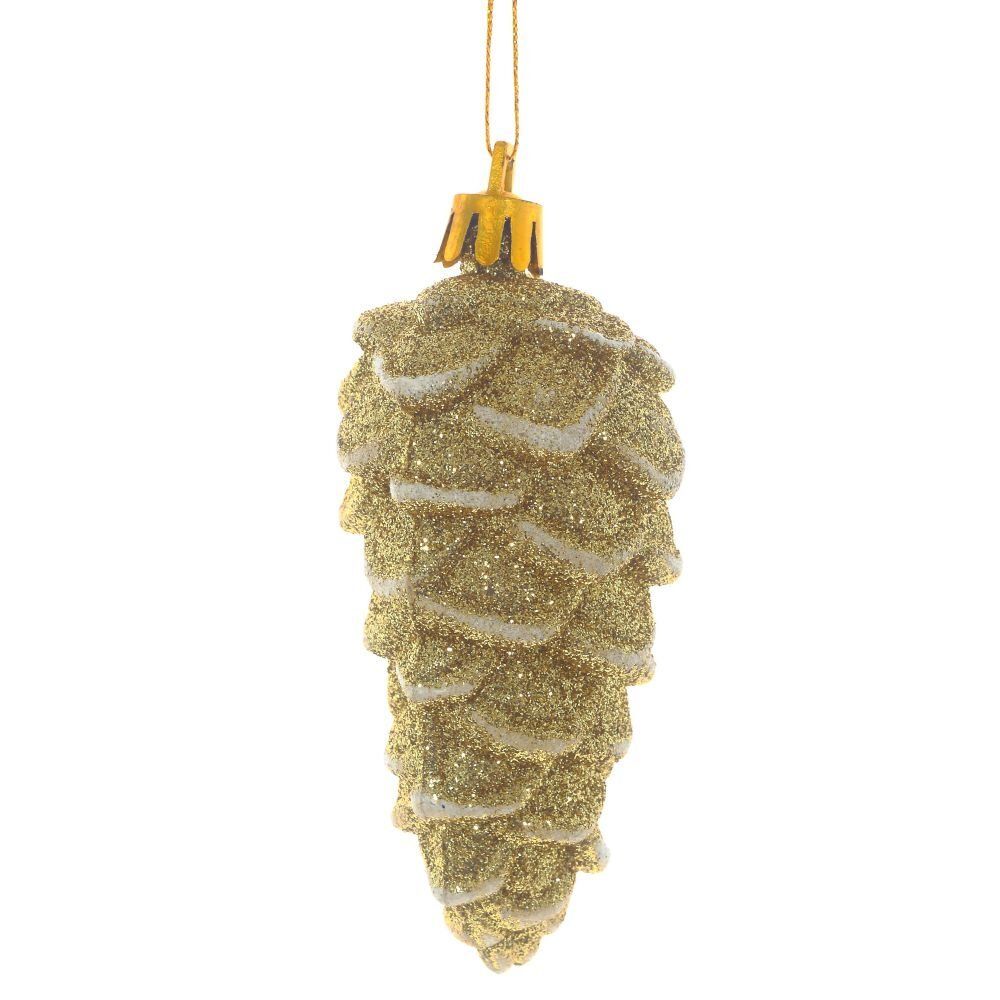 GAEM Набор из 2шт Украшение новогоднее "Шишка", L13 W1 H15 см