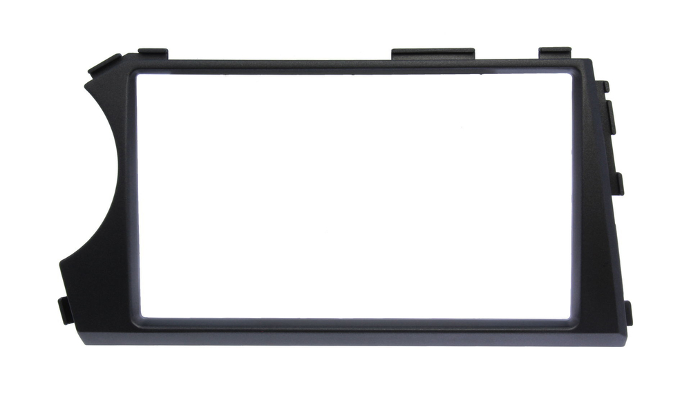 Комплект рамки с разъёмами 7" SsangYong Actyon 2005-2010, Actyon Sport, Kyron 2005-2016 2 Din - Car-Smart 7005H7