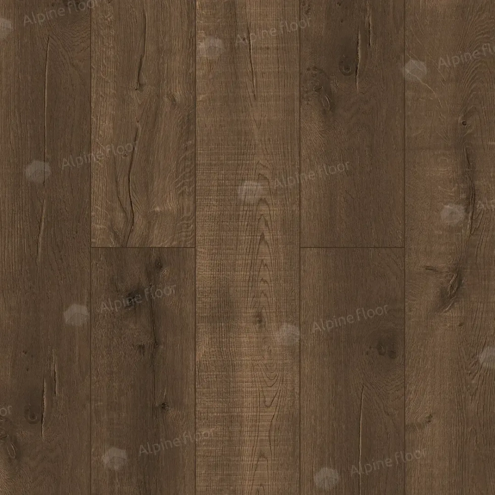 Каменно-полимерная плитка Alpine Floor Real Wood Дуб Vermont ECO 2-3 