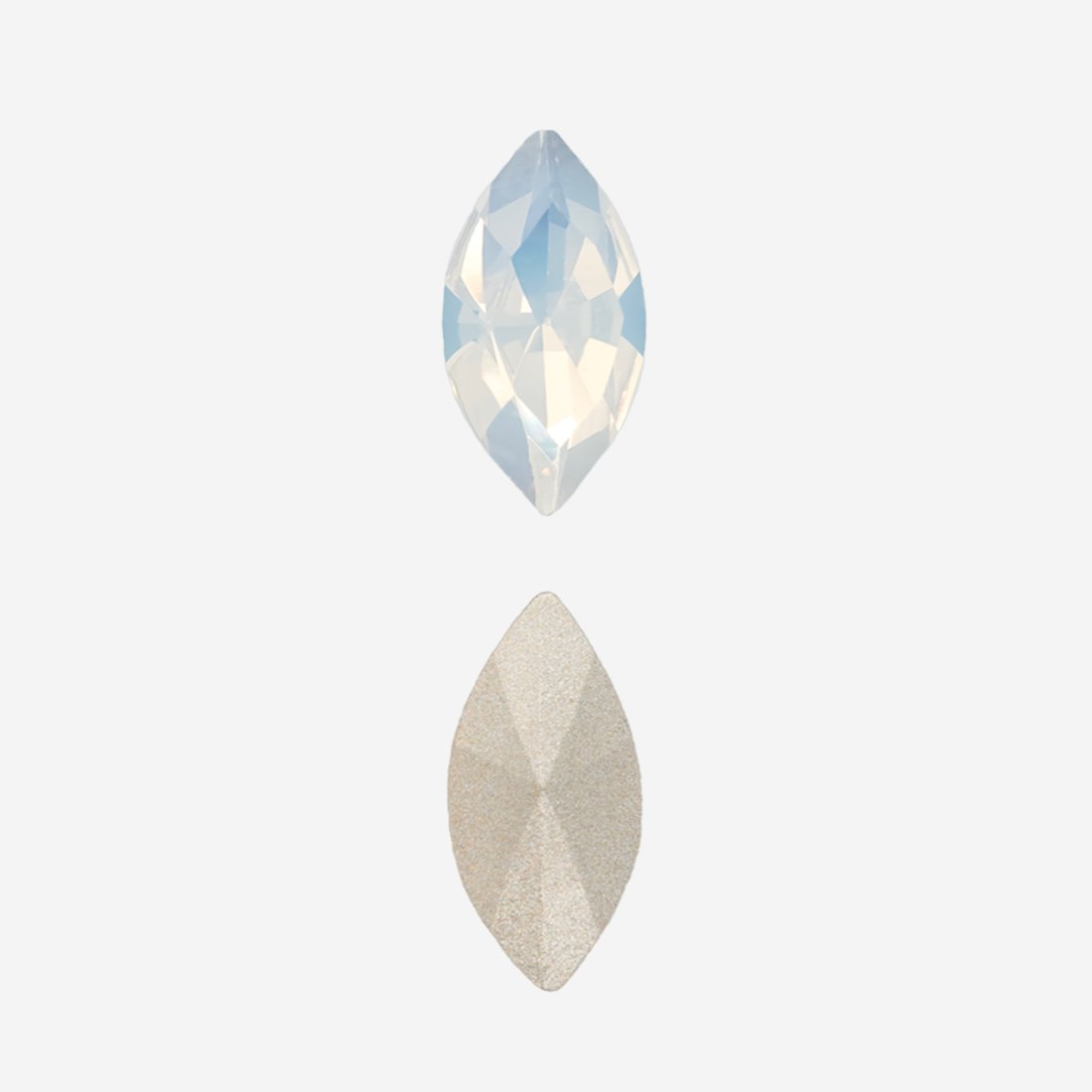 Кристалл Маркиз (Marquise Fancy Stone), оттенок "White Opal", 10*5мм