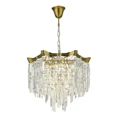 SL1659.303.07 Светильник подвесной ST-Luce Латунь/Прозрачный E14 7*60W OFELIA