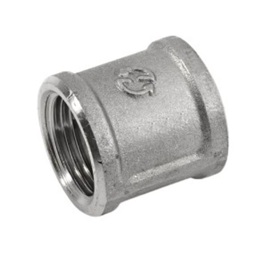 Муфта Stout 1/2" ВР/ВР с внутренней резьбой никелированная латунная SFT-0006-001212