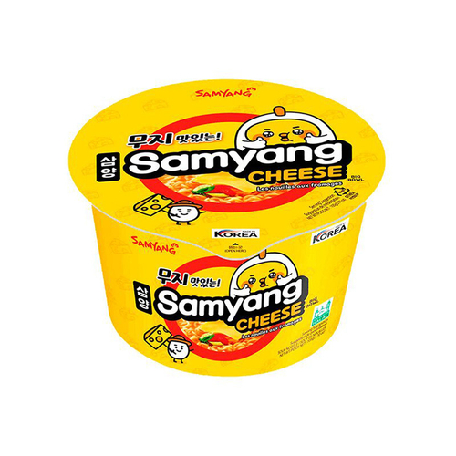 Лапша быстрого приготовления со вкусом сыра Cheese Samyang, чашка 105 г