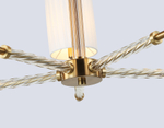 LH71500/5 BS/FR латунь/белый матовый E14*5 max 40W D680*640