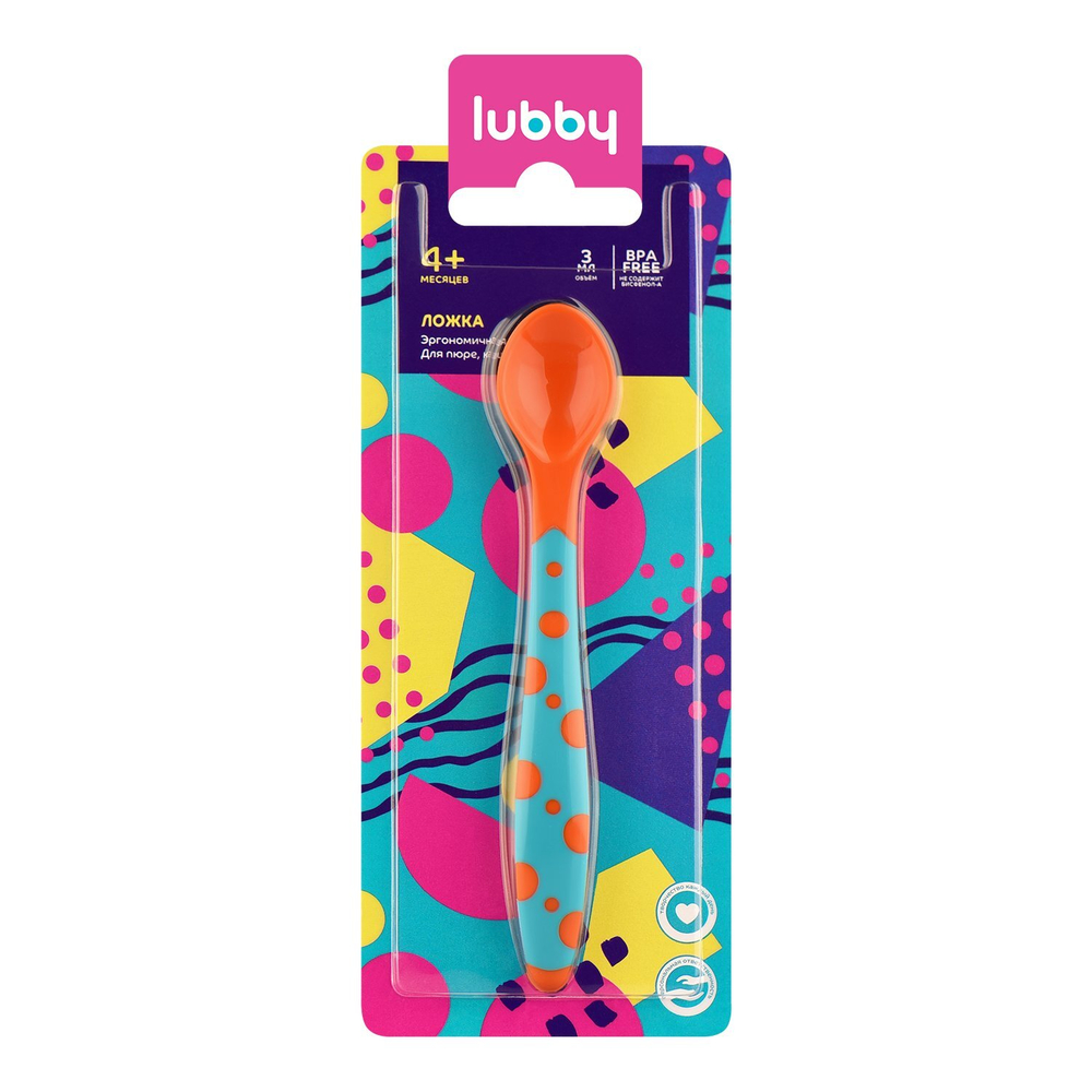 Ложка, от 4 мес, 3 мл, PP арт.23743