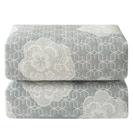 Покрывало 250х260 и 2 наволочки 50х70 Arya home Apollo серое