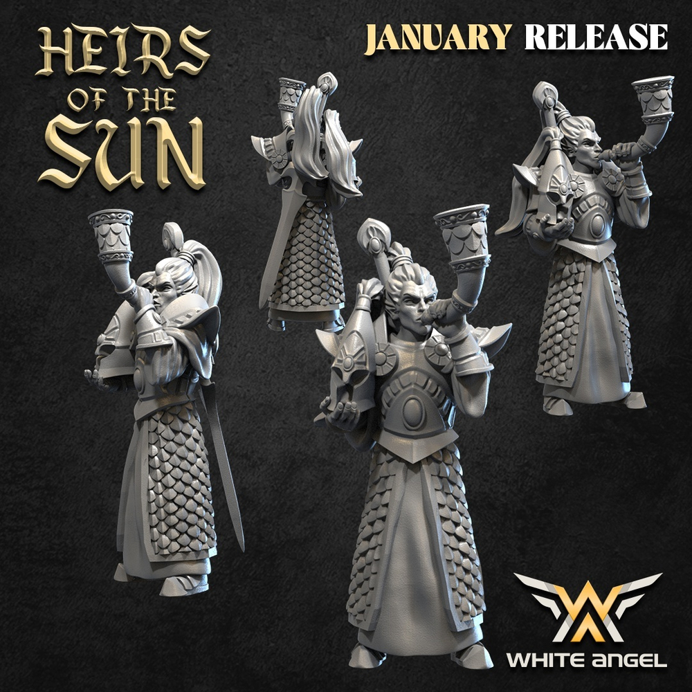 HIGH WARRIOR OF THE SUN - HEIRS OF THE SUN (JANUARY 2024 RELEASE) (ELF FROM ELVES OF THE SUN)