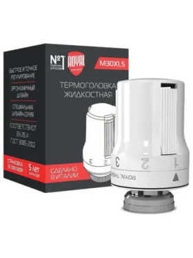 Термоголовка Royal Thermo жидкостная, M30 x 1,5 НС-1050904