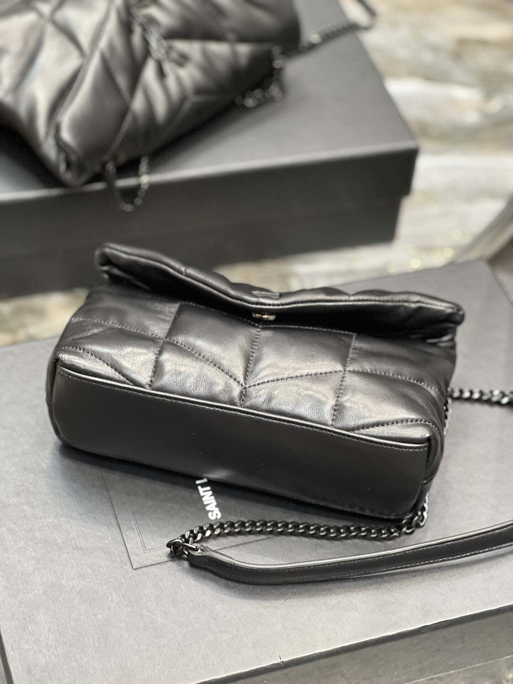 Yves Saint Laurent Loulou Puffer Bag 23 cm