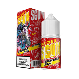 Купить Bubble's SGUM Red 30 мл - Черничная Жвачка с Лимоном (12 мг)