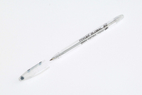 Ручка шариковая "Global-21" Pensan черная 0.5мм корпус прозрачный пластиковый на маслянной основе 2221ч/200425/140655