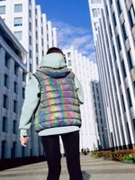 Жилет Гидроплан Rainbow Светоотражающий Черный Унисекс