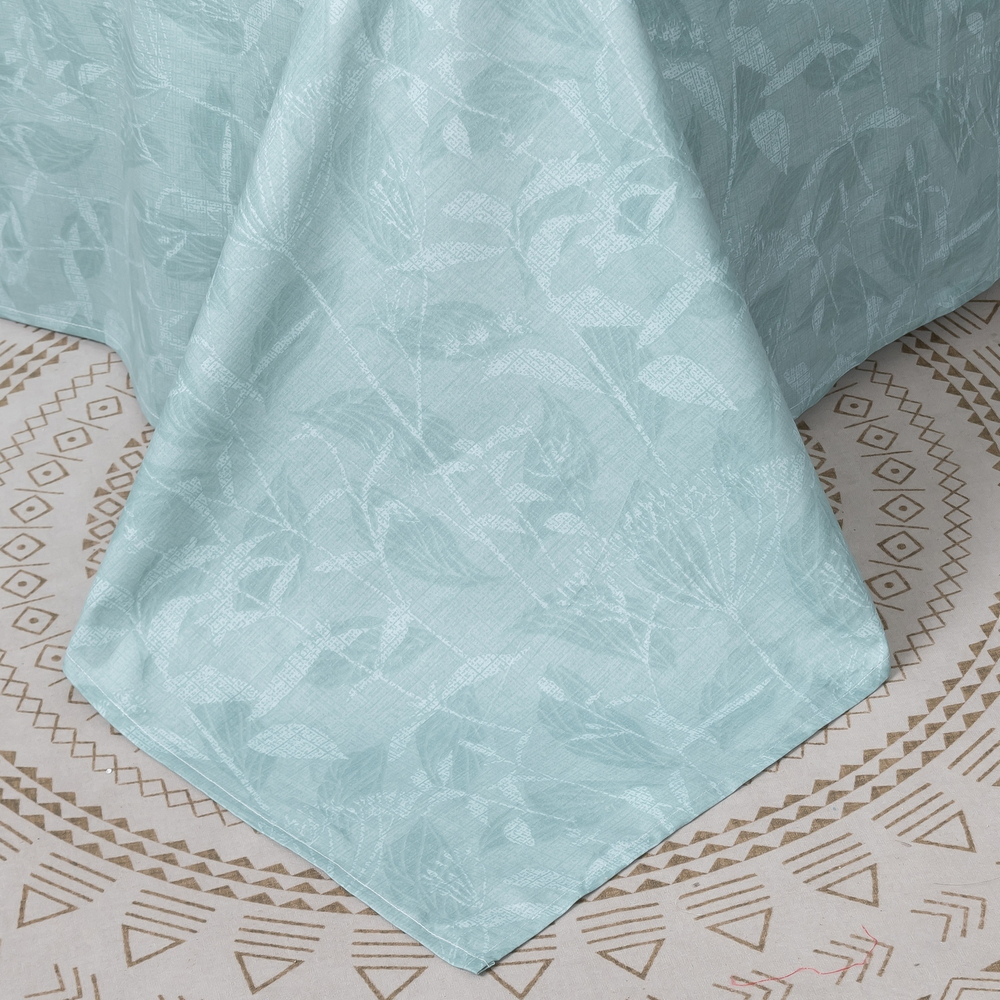 Комплект постельного белья Делюкс Сатин 100% хлопок на резинке LR502