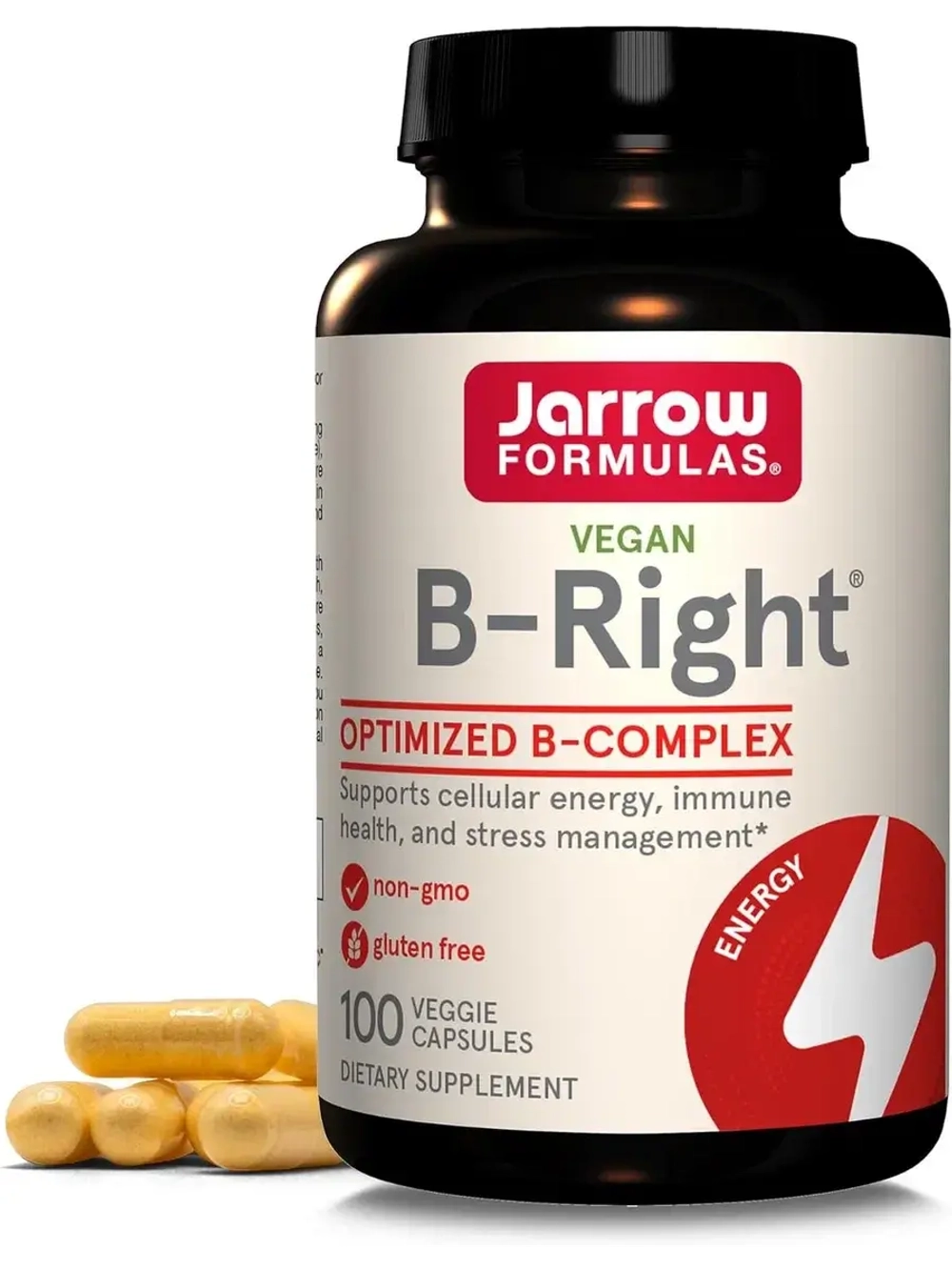 Витамины Jarrow Formulas B-Right 100 капсул