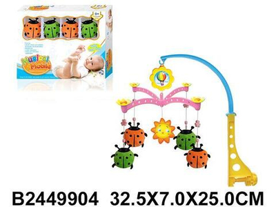 Карусель музыкальная для новорожденных, коробка XQT711