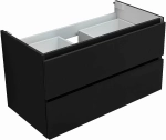 Тумба с раковиной Aquanet Вега 2.0 337956/330432 90 черный