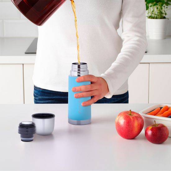 Термос 350 мл. из нержавеющей стали Kamille KM-2001 с прорезиненным покрытием