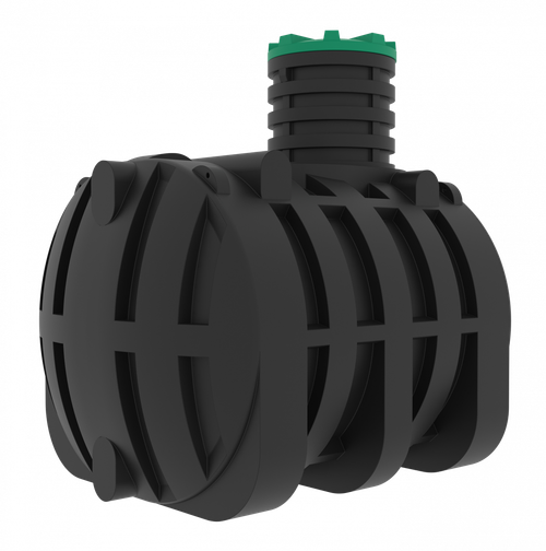 Емкость подземная пищевая Мультпласт ДПВ6500 6500 л. горизонтальная (2450x1970x2605см;236кг;черный) - арт.555434.64