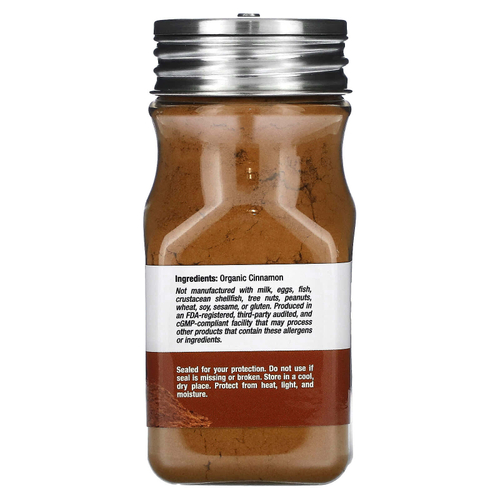 California Gold Nutrition, Foods, органическая сайгонская корица, 66 г (2,33 унции)