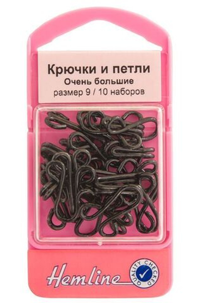 Крючки ипетли пришивные 401.9 Hemline