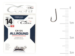 Крючки Cobra Allround STRUGER сер. CA125 разм. 014 10шт.