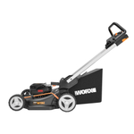 Газонокосилка аккумуляторная самоходная WORX WG749E 46 см