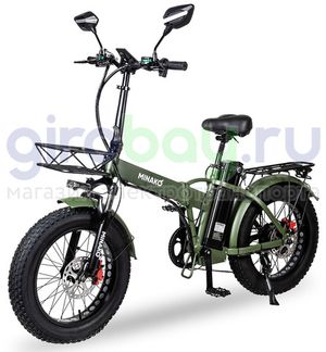 Электровелосипед Minako F10 Pro - Зеленый
