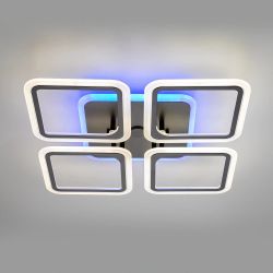 Citilux Марсель Смарт CL232A145E RGB Умная люстра Чёрная