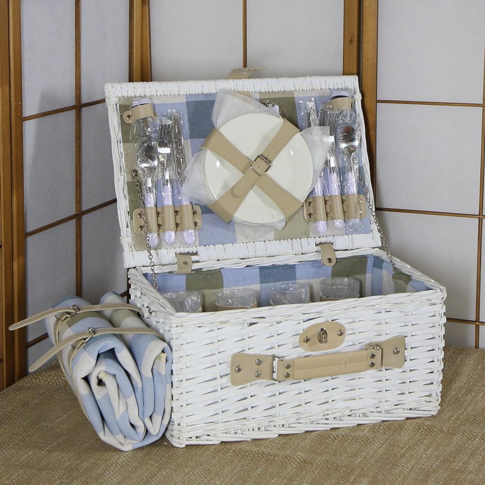 HOLYDAY BASKET Набор для пикника на 4 персоны с пледом