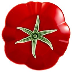 НАБОР ТАРЕЛОК ОБЕДЕННЫХ LEFARD "TOMATO" 26,5Х26 СМ/2 ШТ