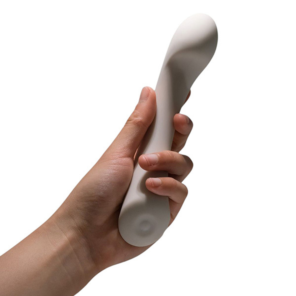 Серый аккумуляторный вибратор 17,8 см для зоны G Sose Mirage MI00105