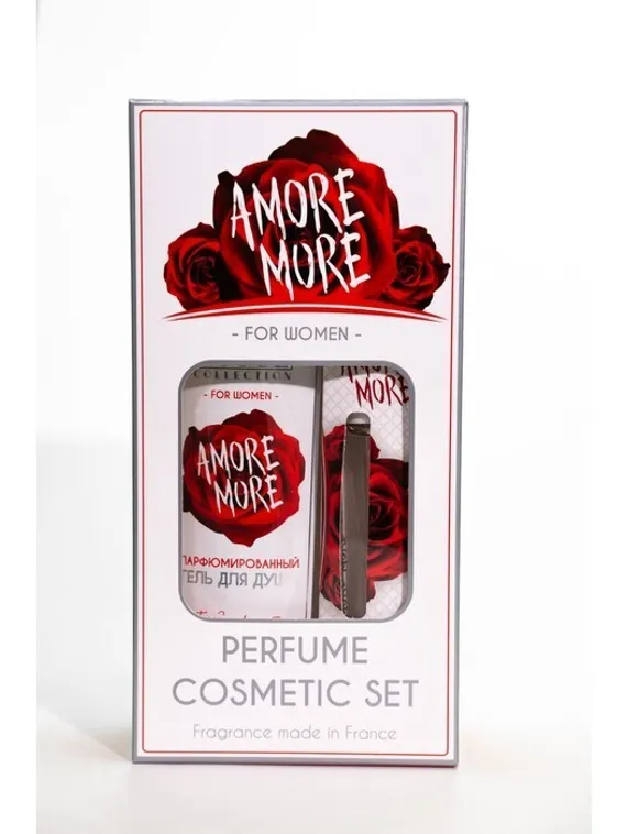 Подарочный набор женский Amore More, гель для душа 250 мл, парфюмерная вода 30 мл