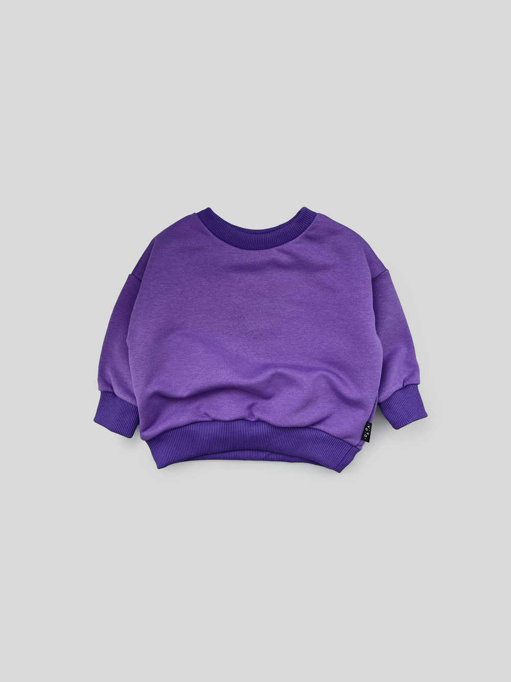 Свитшот оверсайз (фиолетовый)