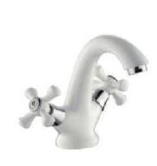 E10332  Смеситель  для раковины белый