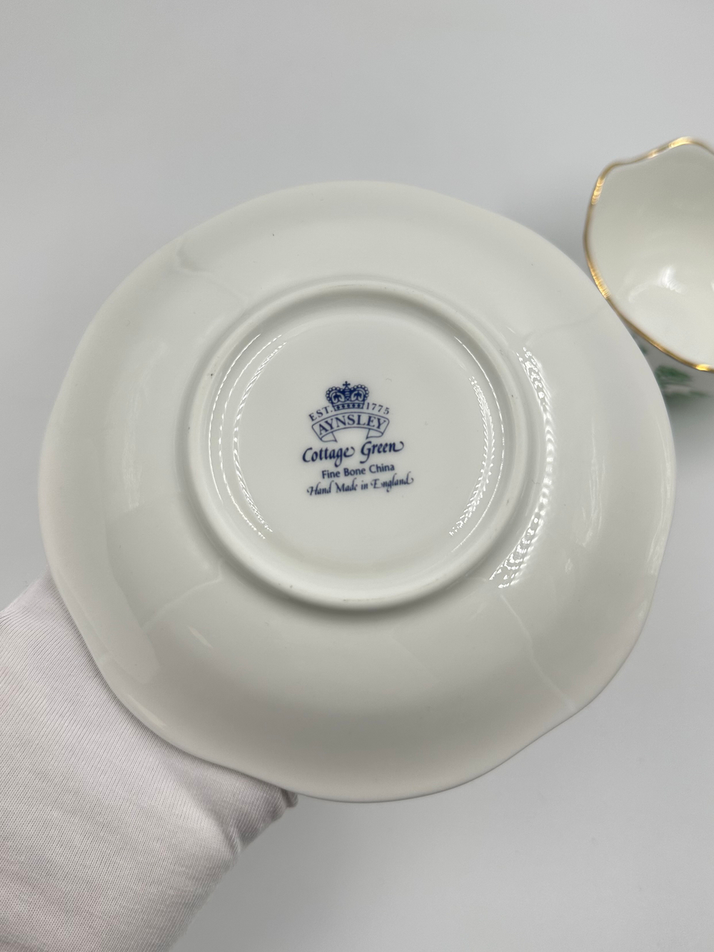 Чайная пара Aynsley, Cottage Green