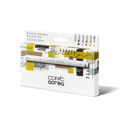 Акриловые маркеры Copic ACREA набор из 6 цветов