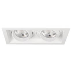 Светильник MS-VORTEX-BUILT-S250x140-2x30W Day4000 (WH-WH, 17 deg, 230V) (Arlight, IP20 Металл, 5 лет) 057765