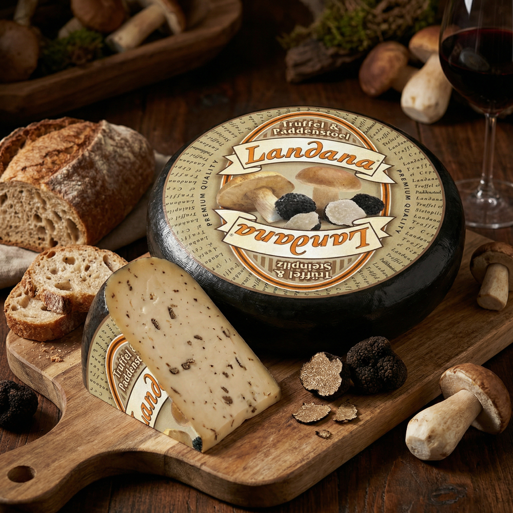 Полутвёрдый  Landana truffel & paddenstoel (Ландана трюфель и белые грибы)