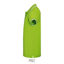 Футболка Polo мужская Pasadena, 100% хлопок, цвет лайм, размер М