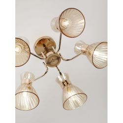 Люстра Rivoli Victoria 9183-305 5хЕ27 60 Вт модерн | Лайт