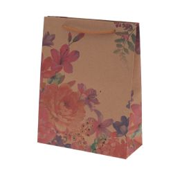 GAEM Пакет подарочный (бумага 210г/м2, блок 12шт), L19 W8 H24,5 см, 2в.