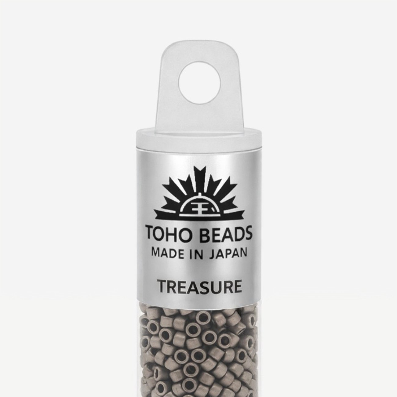 Японский бисер TOHO Treasure (№566), металлизированный, непрозрачный матовый